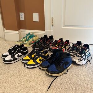 Huge Sneaker Resell Lot Pandas, Dunks, AirMax200,Jordan Retro,Lebronold Palmer